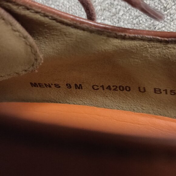 Cole Haan Grand 0's Leather Wing Tip Oxford Shoes Men's SIZE 9 - Picture 5 of 10